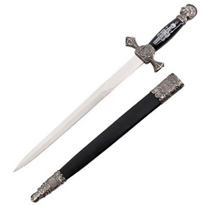 Knights Of St. John Diamond Guard Dagger Short Sword Collectible