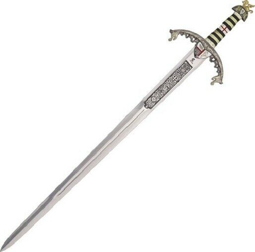 Gladius Ci248 34" Blade Silver/gold Hilt Richard The Lionheart Sword