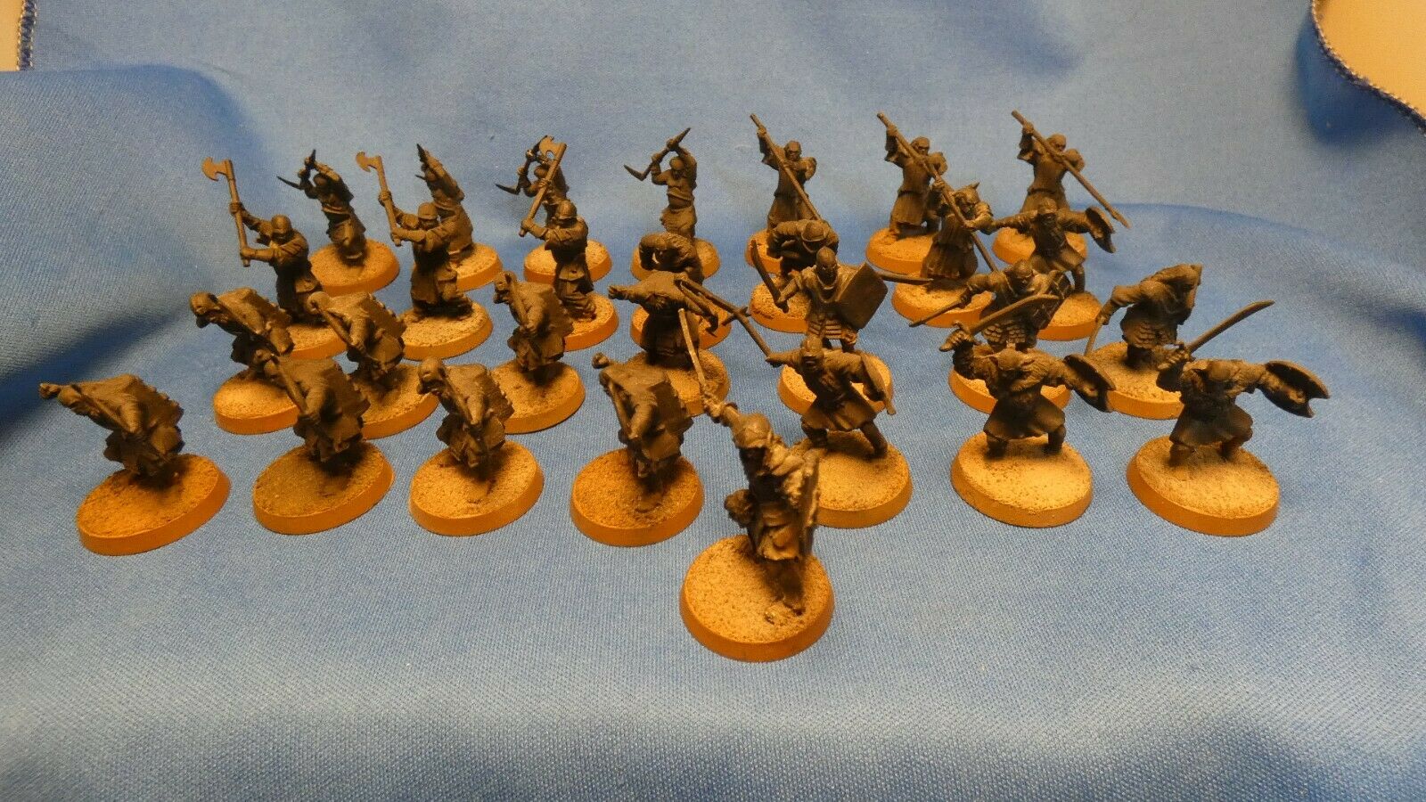 Games Workshop Lord Of The Rings, Mordor Orcs With Captain, Wotr, Citadel. Oop