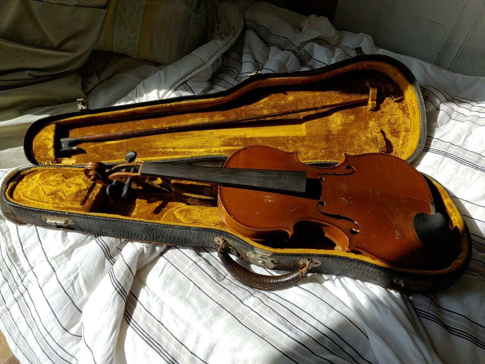 Nicolaus Amati Violin  With Case  Estate Find