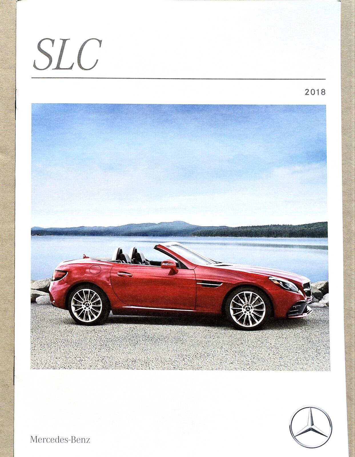 Near Mint 2018 Mercedes Slc Class Prestige Sales Brochure Catalog ~ 28 Pages