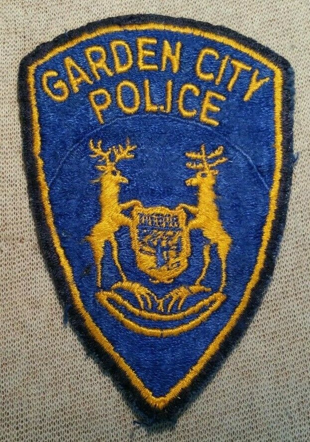Mi Garden City Michigan Police Patch