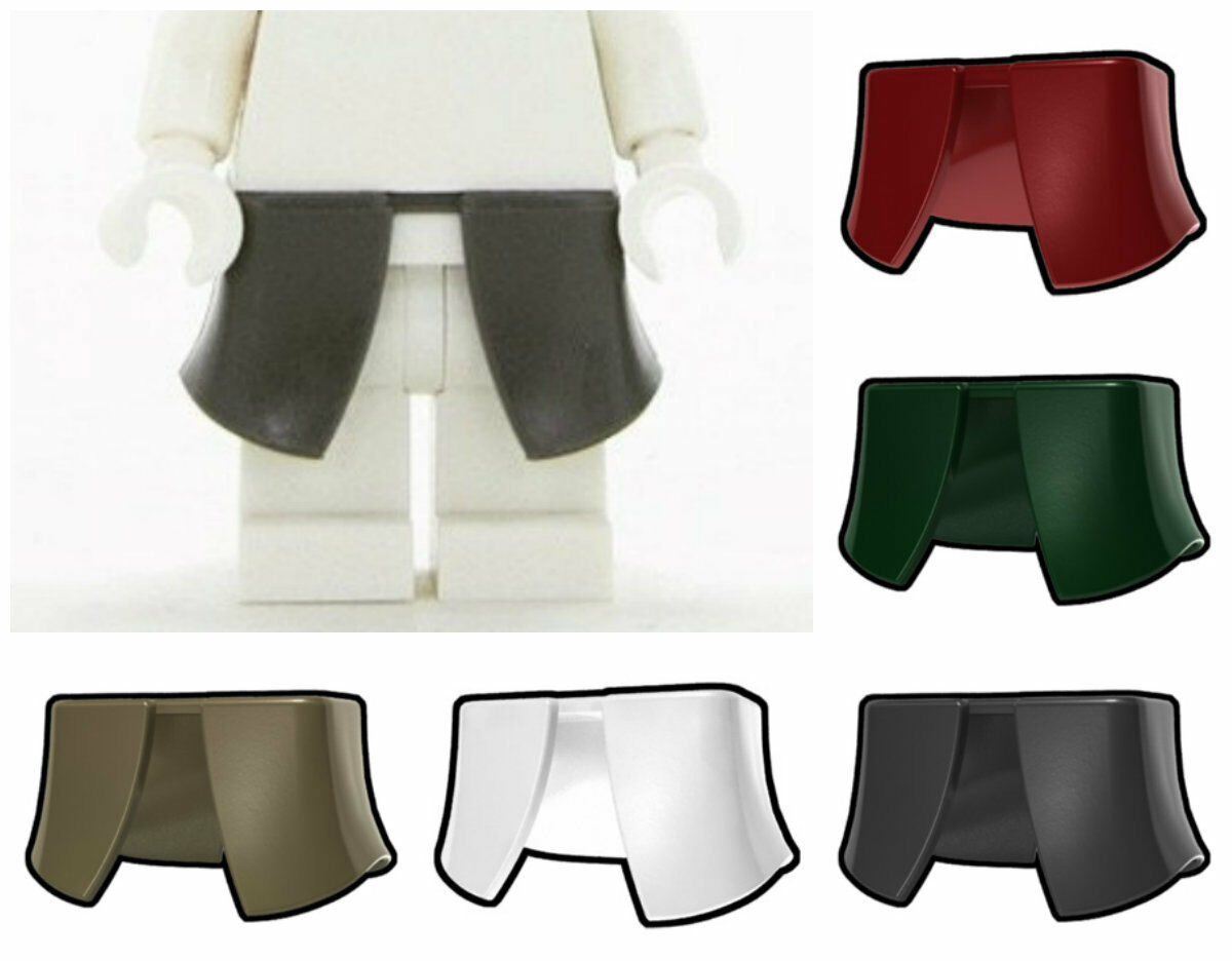 Arealight Custom Kama Waist Armor For Minifigs Star Wars Soft Mold -pick Color!