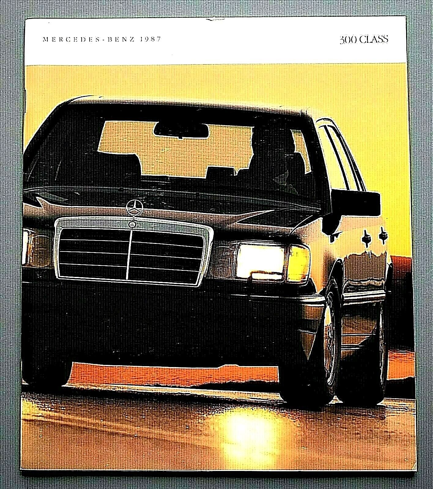 Near Mint 1987 Mercedes 300 Class 54 Page Prestige Sales Brochure