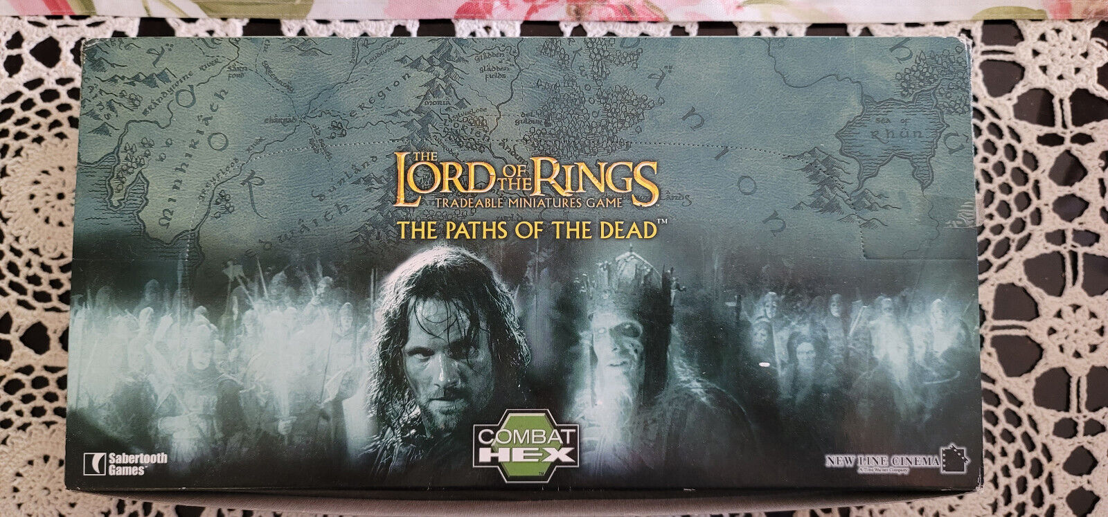 Lord Of The Rings The Paths Of The Dead Combat Hex Lotr Booster Miniature