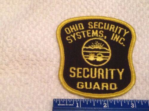 Ohio Security Guard Systems Patch