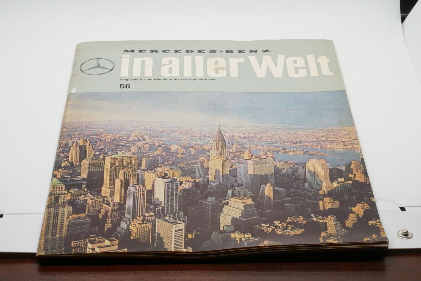 1963 Mercedes-benz In Aller Welt Magazine Dealership Salesman Original