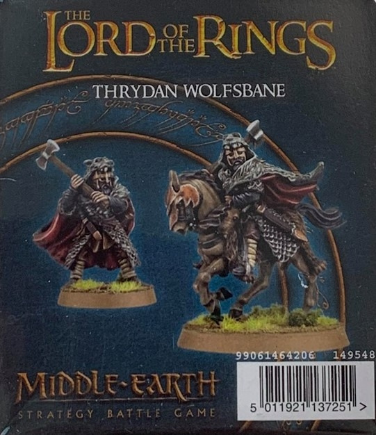Thrydan Wolfsbane Blister The Hobbit Lord Of The Rings Games Workshop