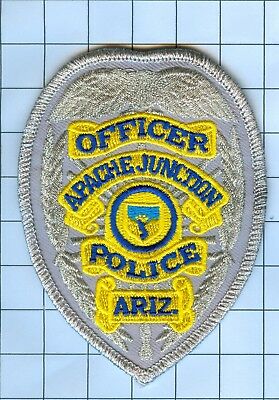 Police Patch Embroidered Mini-patch  - Arizona - Officer Apache Junction