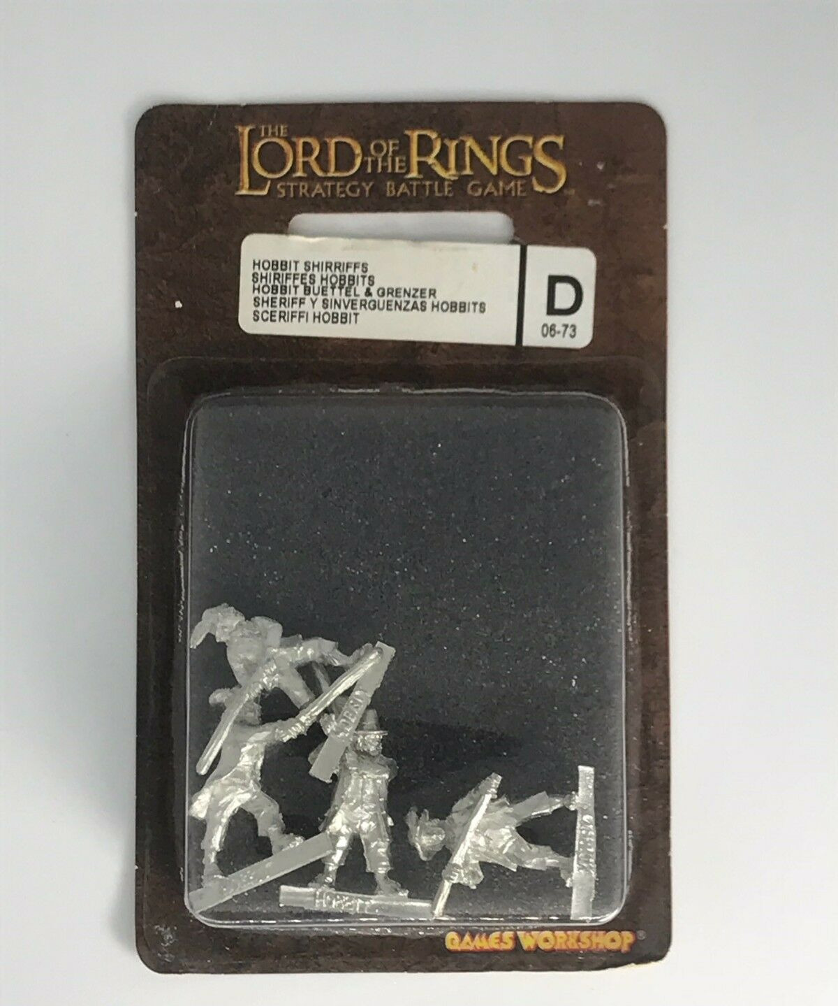 Hobbit Shiriffs Blister The Hobbit Lord Of The Rings Games Workshop New
