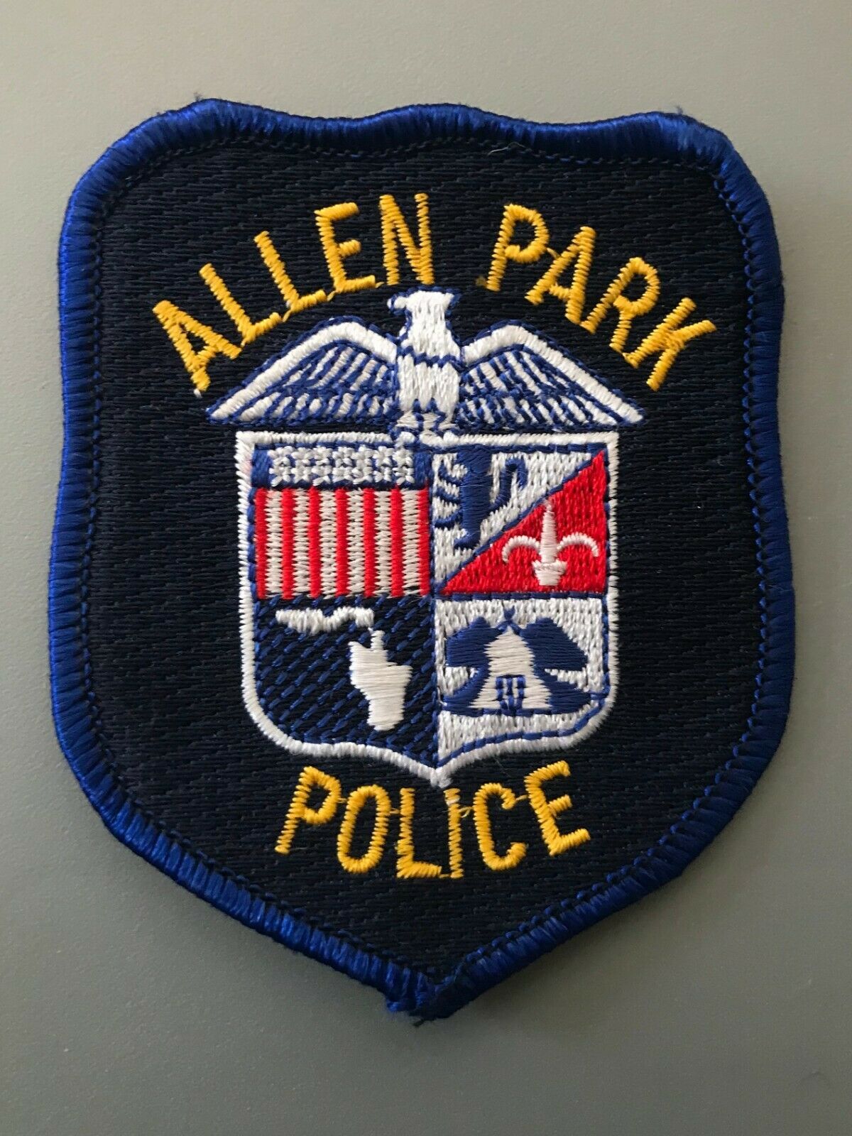 Michigan State Police Patch Allen Park Police