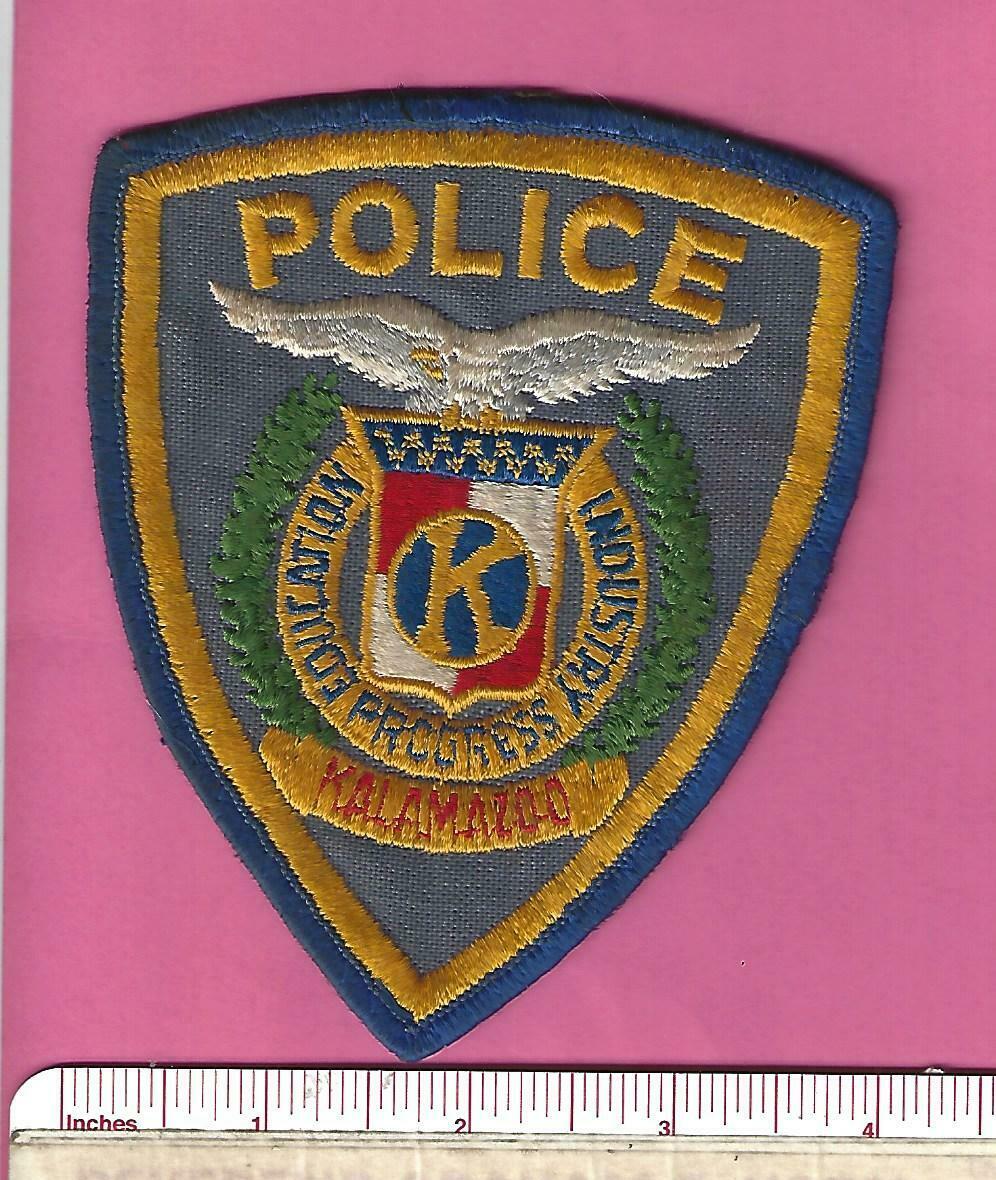 Old Kalamazoo Michigan State Of Mi Law Enforcement Police Shoulder Patch