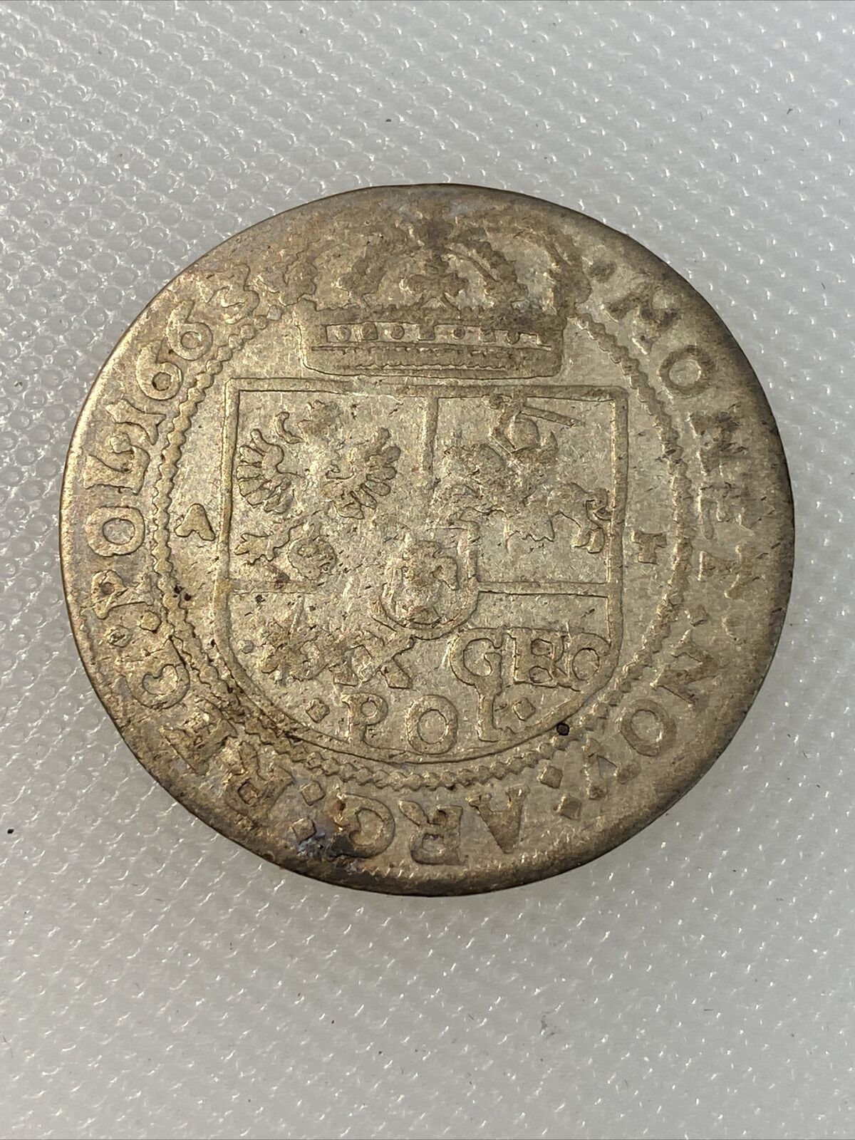 1663 Poland Gulden X1