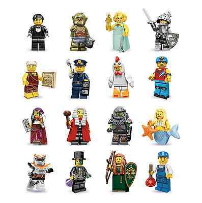 Lego New Series 9 Minifigures You Pick Cop Elf Chicken More