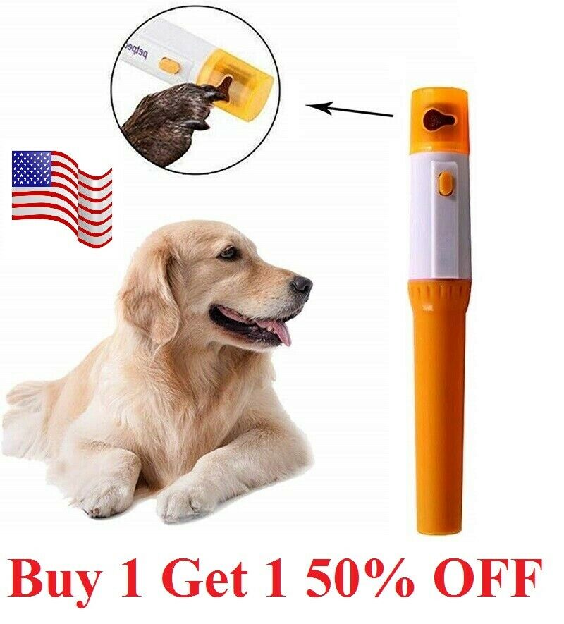 Electric Dog  Pet Nail Grinder Clippers Cutters Trimmer  Painless For Small Dog
