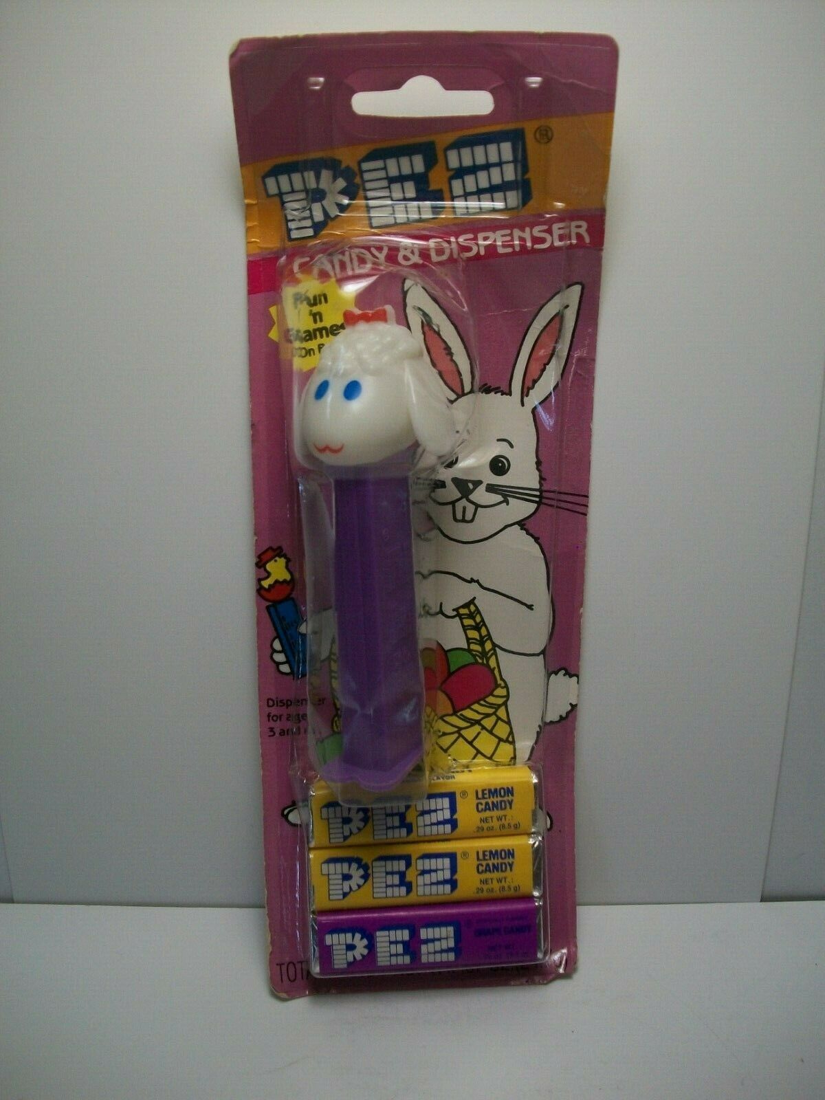 Vintage Easter Lamb ~ Pez Dispenser ~ Original Package ~ Sealed