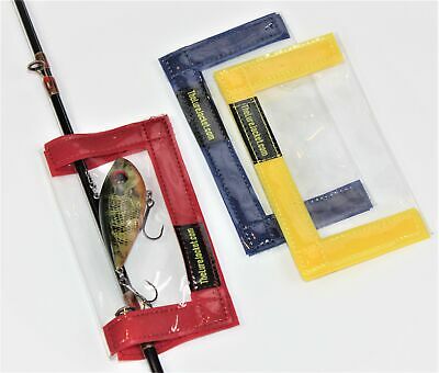 The Lure Jacket Junior 6"w X 7"l (3)-pack; Fishing Lure Wrap, Lure Cover
