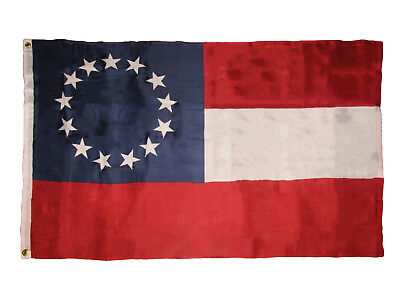 3x5 Stars And Bars First National 13 Southern States Csa Civil War Flag 3'x5'