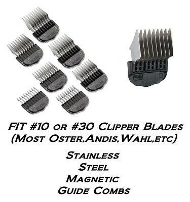 Andis Stainless Steel Clipper Snap On Magnetic Guide Comb*fit #10 Blade,oster A5