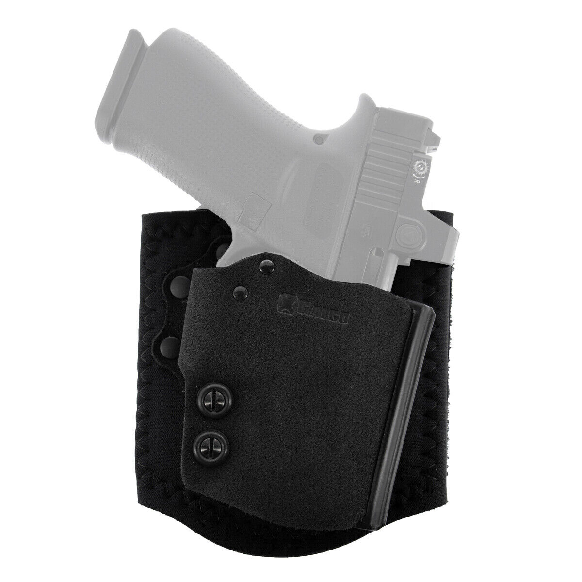 Galco Ankle Guard Holster For Glock 42 W/wo Red Dot Black Right Hand - Agd600rb