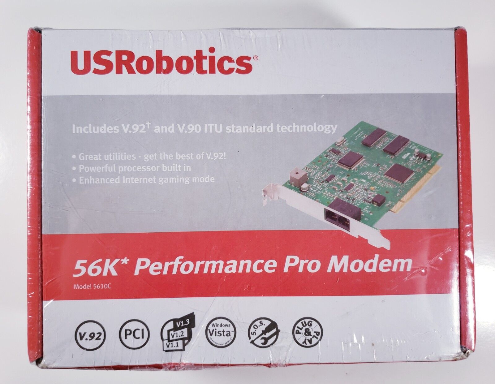 Usrobotics 56k Performance Pro Modem [model 5610c] - Brand New Sealed