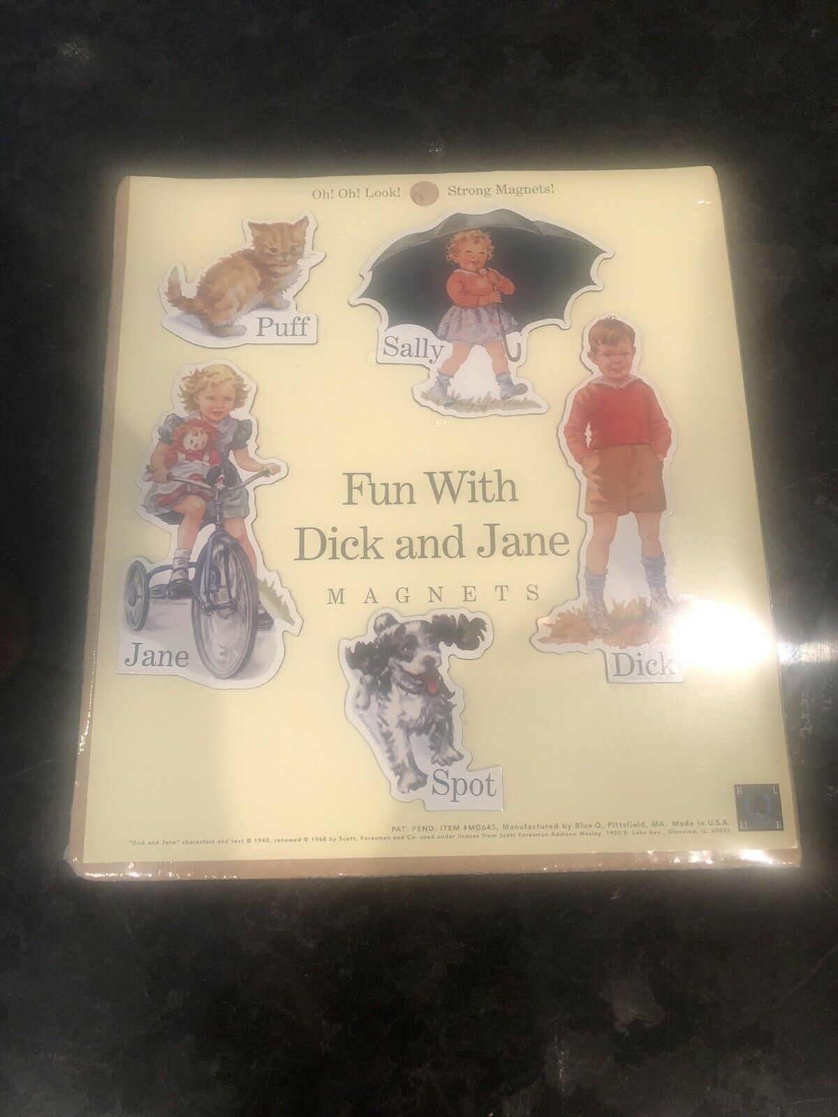 Fun With Dick And Jane Magnets New Sealed
