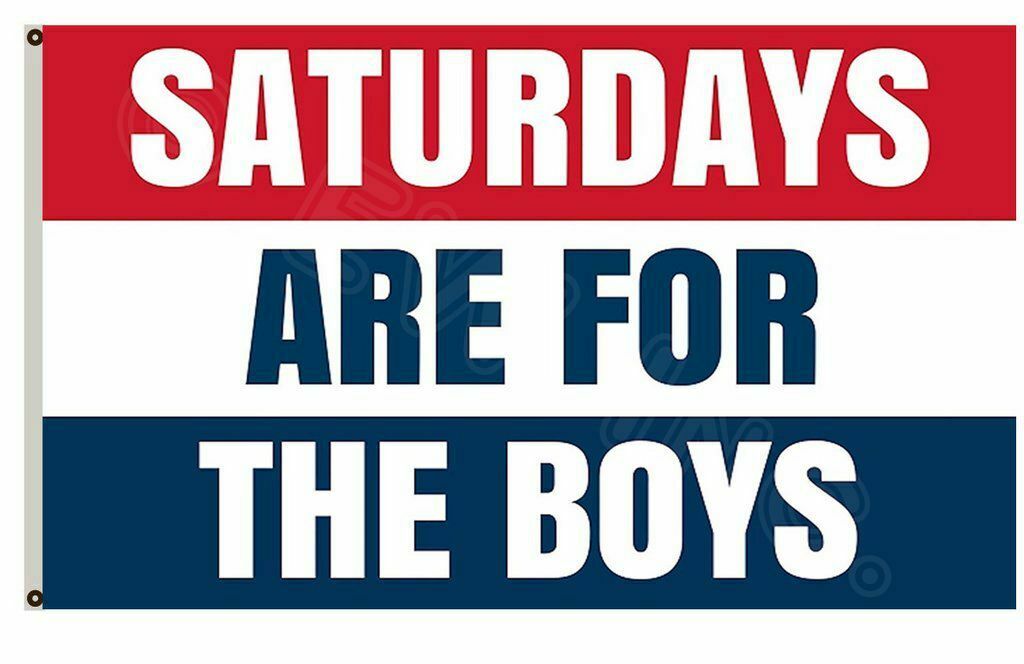 3x5 Saturdays Are For The Boys Flag Male Fraternity Flags Polyester