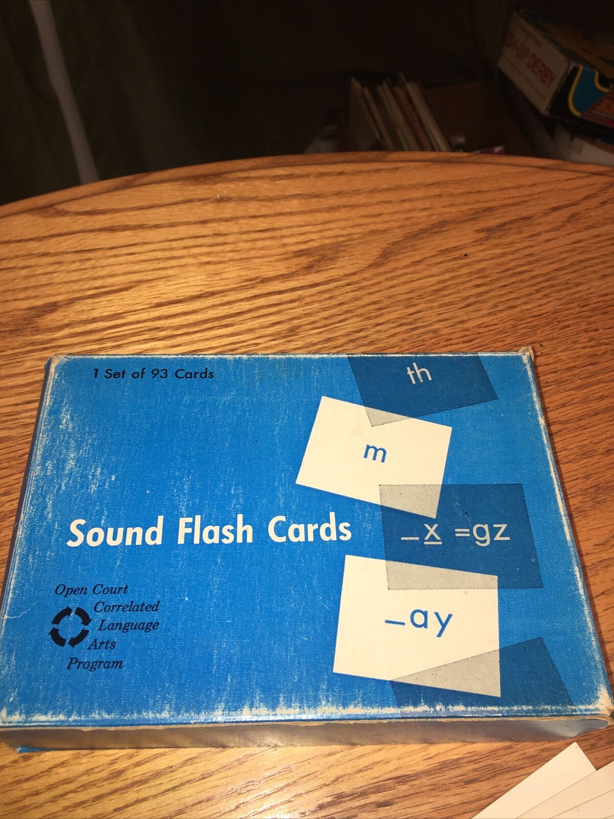 Vintage Sound Flash Cards 1967 With 93 Cards