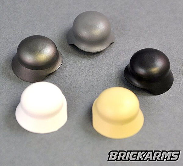 Brickarms Stahlhelm German Ww2 Helmet For  Minifigures -pick Your Color!-