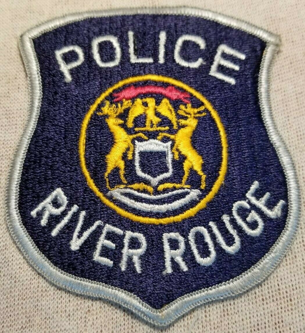 Mi River Rouge Michigan Police Patch