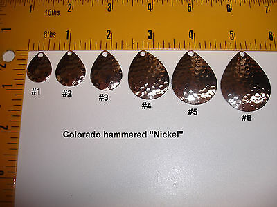 Colorado Blades "smooth Or Hammered", "nickel Or Polished Brass" Various Sizes
