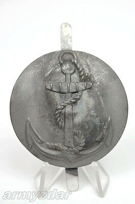 M1937 French Adrian Helmet Badge - Colonial Army