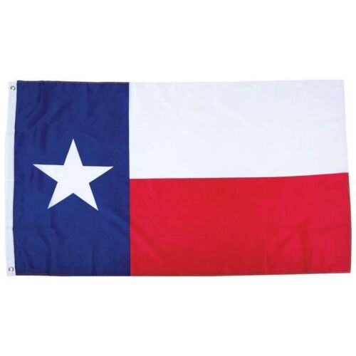 Texas State Flag  3x5 Foot Polyester Lone Star Tx Usa Banner Red White Blue