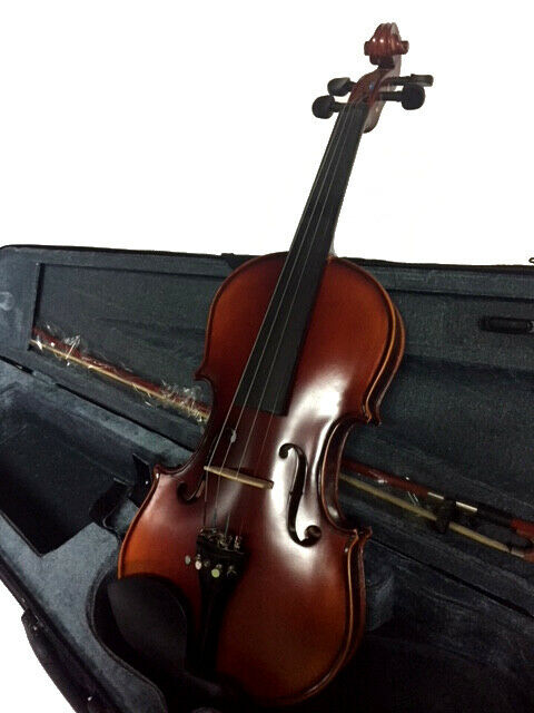 New 4/4 Full Size Vintage Dark Flamed Concert Violin/fiddle-german