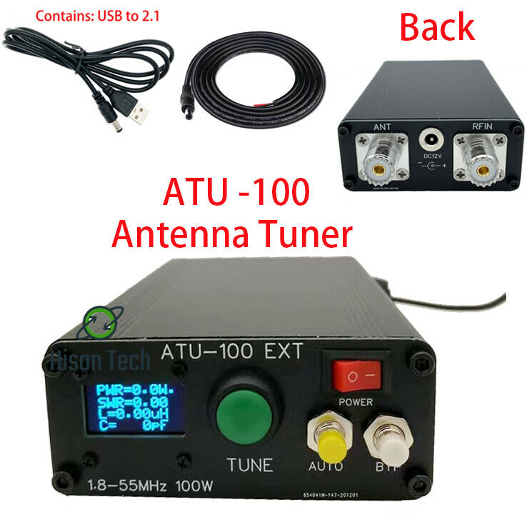 Atu-100 1.8-50mhz Diy Kits Atu100mini Automatic Antenna Tuner By N7ddc 7x7 Shell