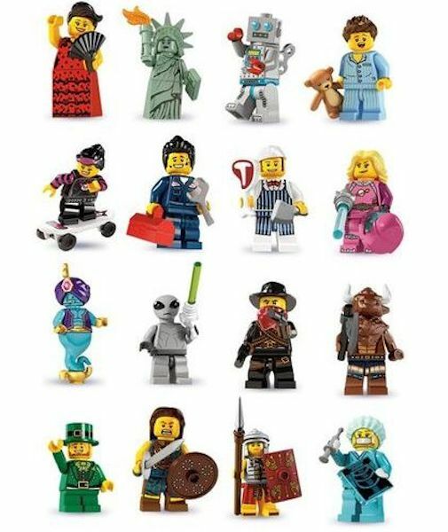 Lego New Series 6 8827 Minifigures You Pick Roman Genie Robot More