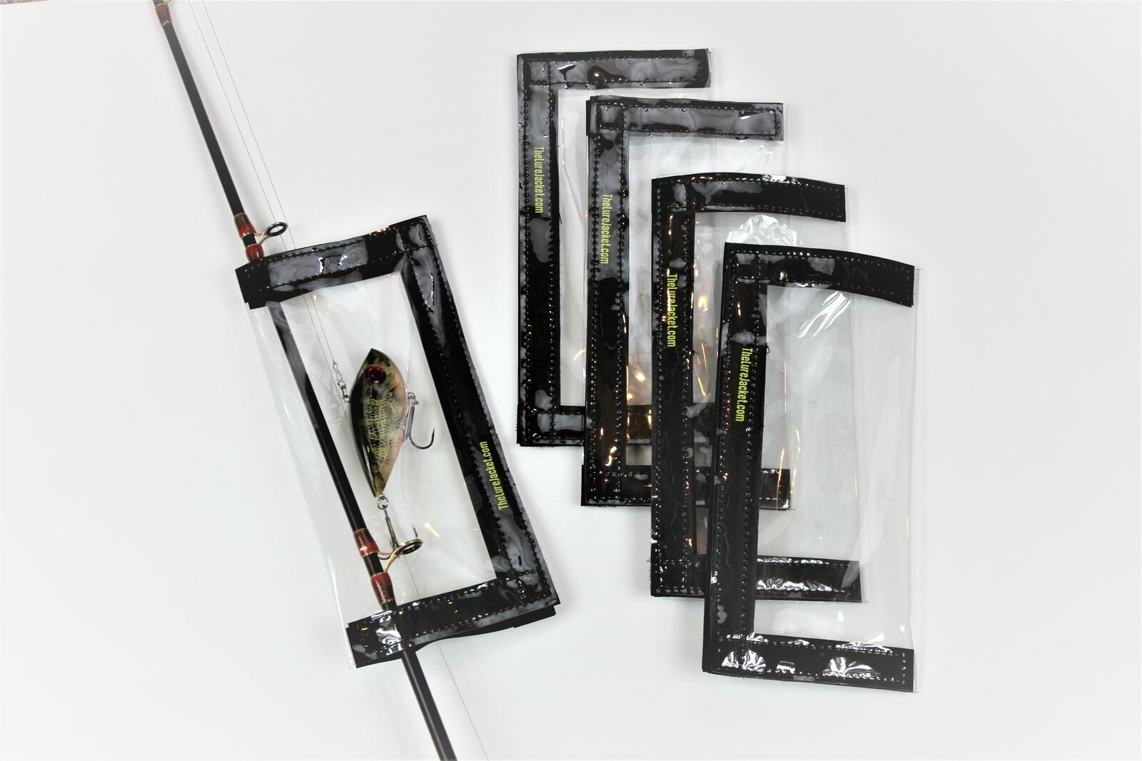 Lure Jacket Angler 8"l X 8"w  5-pack With 5 Color Options; Lure Wrap, Lure Cover